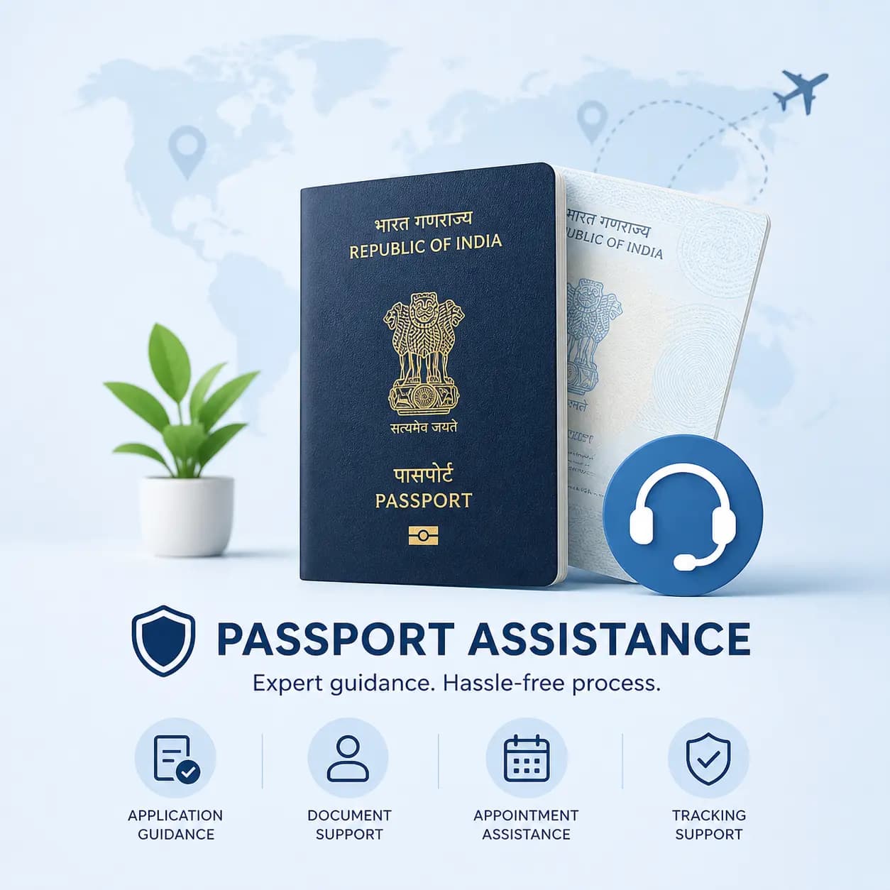 Passport assistance in Rajkot